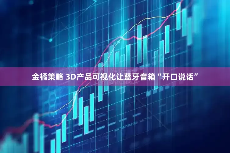 金橘策略 3D产品可视化让蓝牙音箱“开口说话”